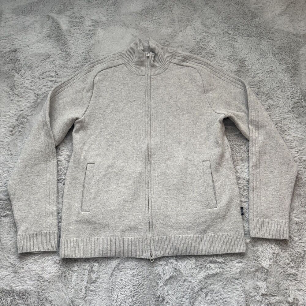 HOLEBROOK SWEDEN WOOL FULL ZIP WINDPROOF JACKET MENS LARGE